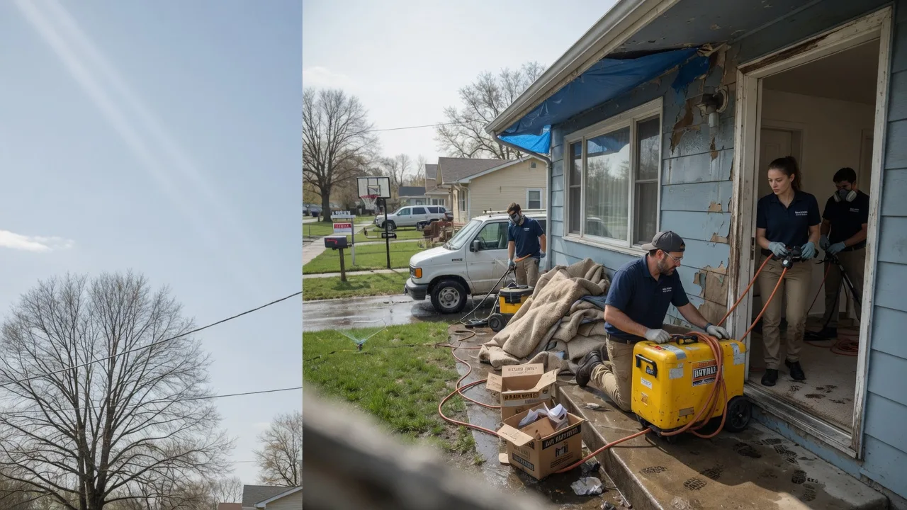 Basement Flood Cleanup in Greenville, MO near me